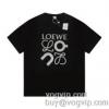 ロエベ偽物ブランド LOEWE しわになりにくい 半袖Tシャツ 2色可選 2024春夏季超人気 もっとも高い人気を誇る 