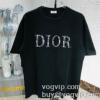 2024春夏季超人気 スーパーコピー 激安通販サイト ディオール DIOR 縦には伸びにくい 半袖Tシャツ 2色可選 おしゃれに絶大な人気