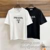 2024春夏新作 プラダブランドスーパーコピー PRADA 快適な着心地 半袖Tシャツ 2色可選 お買得