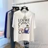 2024秋冬季超人気 ロエベ LOEWE ブランド 偽物 通販 収縮性のある 半袖Tシャツ 3色可選 大人のセンスを感じさせる