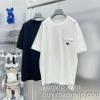 プラダ PRADA 2024新作登場 半袖Tシャツ ブランド コピー 販売 2色可選 機能性も備えたアイテム