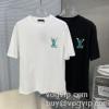 ブランド服 コピー ◆モデル愛用◆ 半袖Tシャツ ルイ ヴィトン LOUIS VUITTON 2024新款 吸汗性に優れ 2色可選