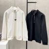 ブルゾン 程よい厚み ブランド服 コピー プラダ PRADA 2024爆発的通販 プルオーバーパーカー 2色可選 耐久性のある