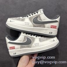 大人のセンスを感じさせる シュプリームコピーブランド N1ke Air Force 1 Low 07 x Supreme スニーカー カジュアルシューズ 2025年モデル入荷