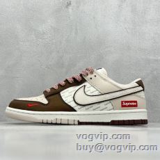 2025最新入荷 スニーカー カジュアルシューズ シュプリームブランドコピー N1ke SB Dunk Low Supreme 大好評?