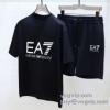 半袖Tシャツ 上下セット 上品な輝きを放つ形 アルマーニ ARMANIブランドコピー 2025超激得新作 2色可選