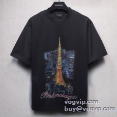 目玉商品 バレンシアガ スーパーコピー 2025最新入荷 半袖Tシャツ