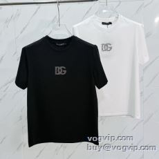 魅力ファッション ドルチェ＆ガッバーナ コピー ブランド 半袖Tシャツ 2色可選 2025お買い得お得