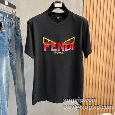 2025数量限定格安 フェンディ スーパーコピー 半袖Tシャツ 2色可選 海外限定ライン
