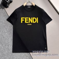 実用性に溢れるアイテム 半袖Tシャツ フェンディ コピーブランド 2025年モデル入荷 2色可選
