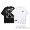 シックスタイルに活躍 オフホワイト ブランドコピー 半袖Tシャツ 2色可選 2025最安値お得