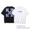 2025限定セール定番人気 オフホワイト 偽物ブランド もっとも高い人気を誇る  半袖Tシャツ 2色可選