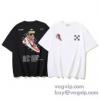 オフホワイト 2025爆買いセール 半袖Tシャツ 2色可選 OFF-WHITE ブランド 偽物 通販 愛らしさ抜群！