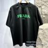 個性的なデザ 半袖Tシャツ プラダ ブランド 偽物 通販 2025お買い得高品質 2色可選