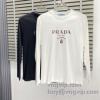 2025品質保証大人気 プラダ ブランドコピー CTSPR001 長袖Tシャツ 2色可選 利便性に優れ