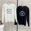 2025人気セール高品質 プラダ ブランド 偽物 通販 CTSPR005 長袖Tシャツ 2色可選 超目玉