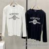 コーデ 知的なムードを演出 ヴェルサーチ コピー ブランド CTSVS004 長袖Tシャツ 2色可選 2025最新入荷