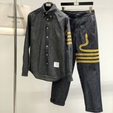 2025驚きの破格値人気 トムブラウン THOM BROWNEコピーブランド TBWT101 ジャージセット 上下セット