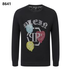 フィリッププレイン PHILIPP PLEINブランド 偽物 通販 WTPP016 ダイヤ付き プルオーバーパーカー 2025HOT大人気