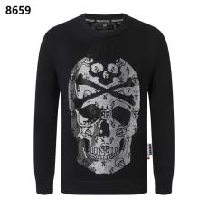 プルオーバーパーカー 2025超人気新品 フィリッププレイン コピー WTPP036 ダイヤ付き