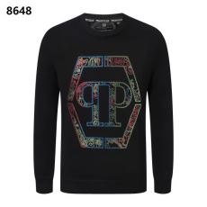 フィリッププレイン ブランド 偽物 通販 WTPP038 2025高級品 通販 ダイヤ付き プルオーバーパーカー