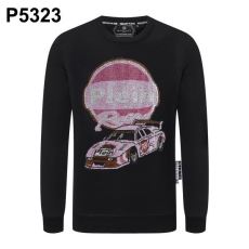 フィリッププレイン ブランドコピー WTPP066 ダイヤ付き 2025数量限定セール プルオーバーパーカー