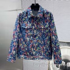 個性的 ルイ ヴィトン ブランドコピー WTLV389 デニムジャケット 2025年モデル入荷