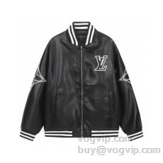 ルイ ヴィトン コピー ブランド 2025新作入荷定番 WTLV498 革ジャンパー 首胸ロゴ