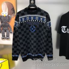 芸能人に愛用者続出 ルイ ヴィトン コピー WTLV552 ニット セーター 2025割引セール