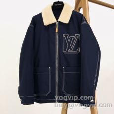 定番のアイテム フリースジャケット 2025驚きの破格値安い ルイ ヴィトン LOUIS VUITTONスーパーコピー WTLV562 中わたジャケット
