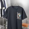 2026定番人気 ルイ ヴィトン LOUIS VUITTONブランド 偽物 通販 NXZLV038 半袖Tシャツ 2色可選 高級感を引き立てる