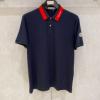 大人気☆NEW!!  モンクレール MONCLERブランド 偽物 通販 2026お得100%新品 NXZMO099 半袖ポロシャツ 2色可選