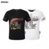 個性的なデザ フィリッププレインブランド 偽物 通販 2026春夏季超人気 NXZPP005 半袖Tシャツ 2色可選