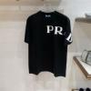 半袖Tシャツ 圧倒的な高級感 プラダ PRADAコピーブランド 2026驚きの破格値新品 NXZPR040 2色可選