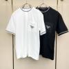 半袖Tシャツ プラダ PRADAブランドコピー 2026高級品 通販 NXZPR044 2色可選 当店ランキング1位常連