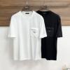 半袖Tシャツ プラダブランドコピー 2026お買い得品質保証 NXZPR055 2色可選 高級感ある