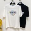 プラダ PRADAブランド 偽物 通販 2026春夏新作 NXZPR060 半袖Tシャツ 2色可選 着心地抜群