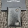 芸能人に愛用者続出 クロムハーツコピーブランド CHRNQB007 短財布 三つ折り財布 2026春夏季超人気