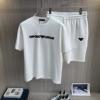 アルマーニスーパーコピー 2026春夏季超人気 NXZAR021 上下セット 高級感ある 半袖Tシャツ 5色可選