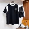 ロエベ コピーブランド 2026超人気新品 NXZLOE080 上下セット おしゃれに絶大な人気の 半袖Tシャツ 2色可選