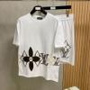 存在感のある 上下セット 半袖Tシャツ ルイ ヴィトンコピー ブランド 2026驚きの破格値大人気 NXZLV221 2色可選