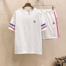 モンクレール 上下セット 半袖Tシャツ 極上の着心地 MONCLERコピー ブランド 2026限定セール大得価 NXZMO127