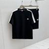ファション性の高い モンクレール MONCLERブランド 偽物 通販 NXZMO150 上下セット 半袖Tシャツ 2色可選 2026お買い得豊富な