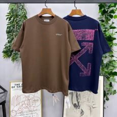2026爆買い定番人気 オフホワイト OFF-WHITEブランドコピー 追跡あり☆入手困難!! NXZOFF110 半袖Tシャツ 2色可選