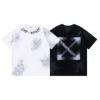 高級感漂わせる オフホワイトブランドコピー NXZOFF143 半袖Tシャツ 2色可選 2026最安値セール