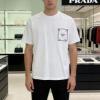 目玉商品 プラダブランド 偽物 通販 2026春夏季新作 NXZPR115 半袖Tシャツ 2色可選