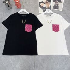 レディース 半袖Tシャツ ルイ ヴィトンコピー ブランド 2026爆買い大人気 NXZ022 2色可選