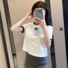 2026超激得高品質 ミュウミュウ MIUMIUブランドコピー NXZ001 レディース 半袖Tシャツ 2色可選