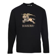 一味違うケーブル編みが魅力満点 バーバリー偽物ブランド CTSBU030 長袖Tシャツ 2026超激得新作登場