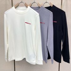 プラダ スーパーコピー 2026限定セール定番人気 CTSPR009 長袖Tシャツ 3色可選 高級感ある